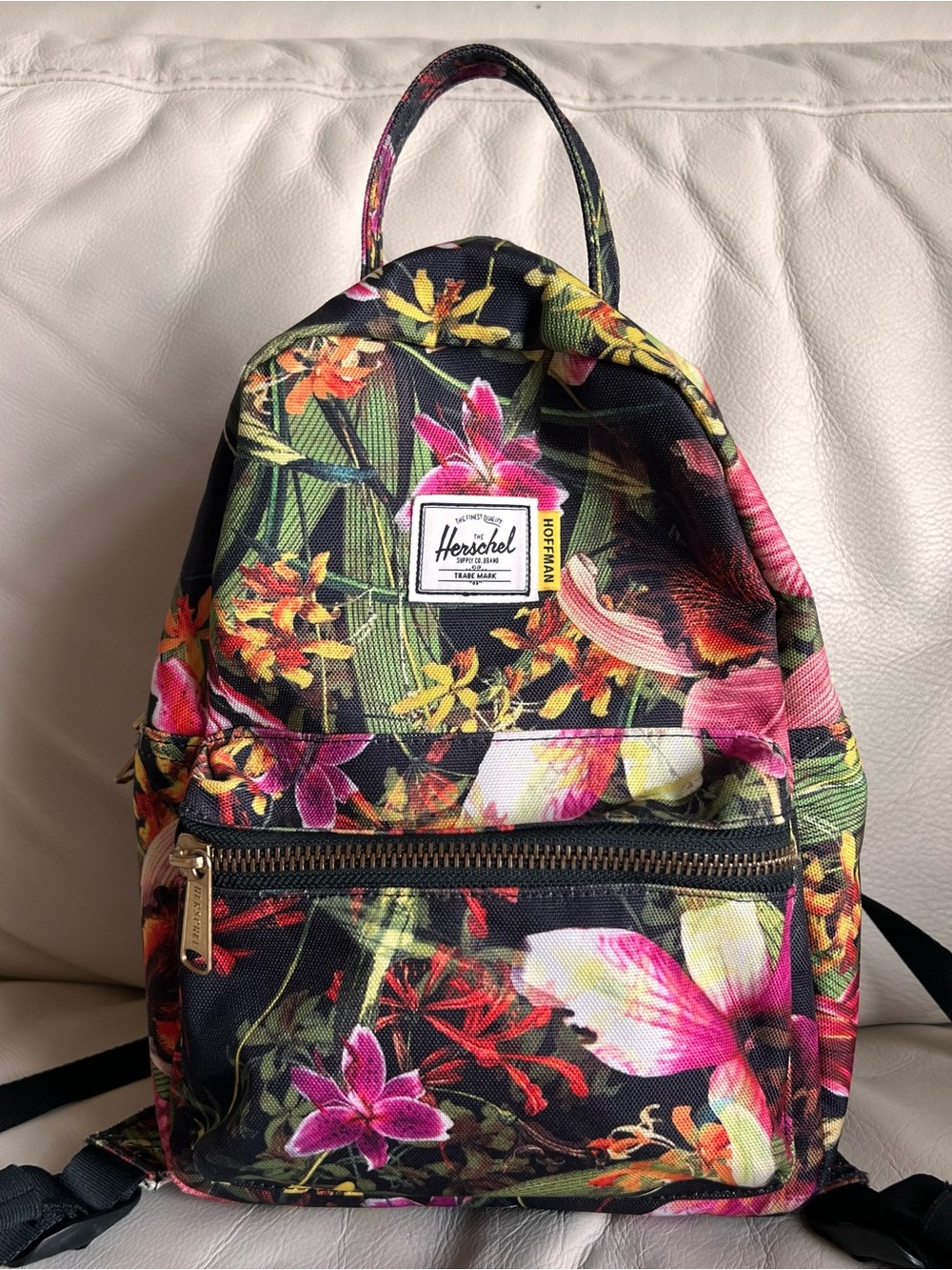 Herschel Supply Co. Floral Mini Backpack Hoffman California Fabrics Collab